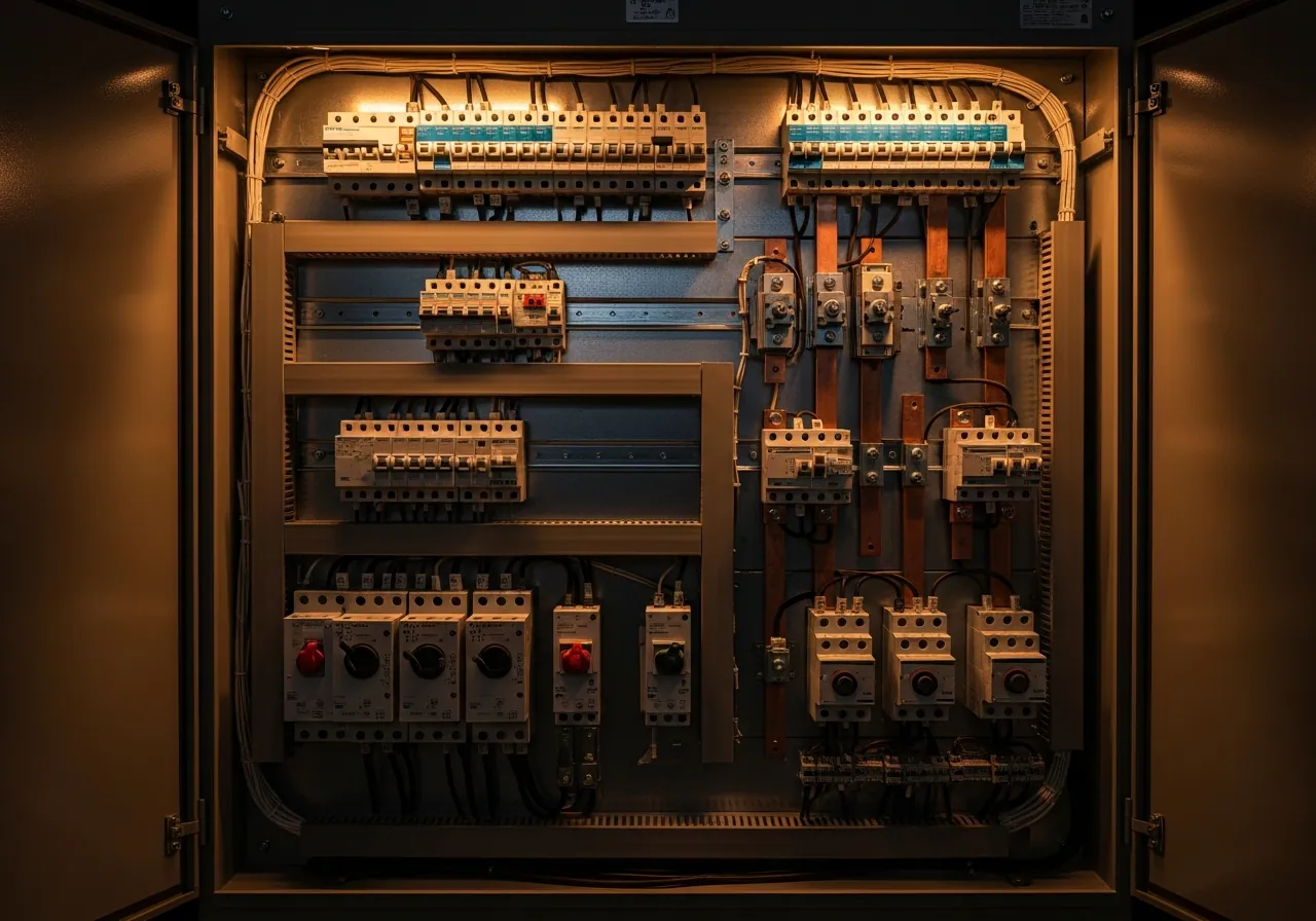 LTV power distribution panel